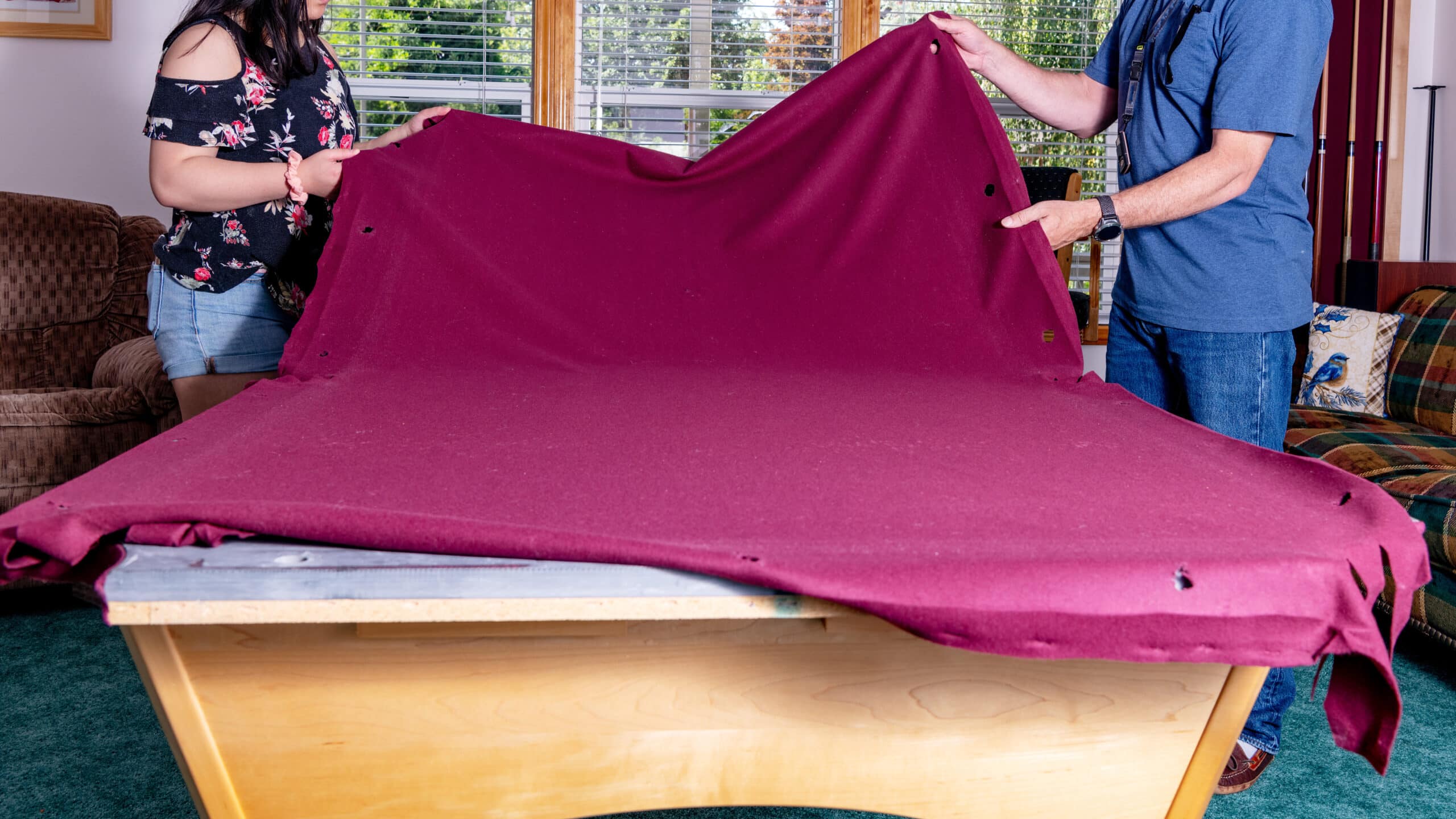 Pool Table Repair Spotlight Slate Replacement Mr. Cue's Billiards