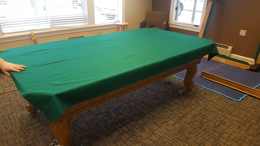 pool table refelting