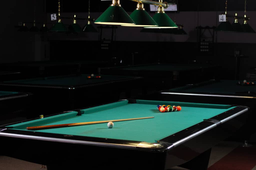 pool table installation