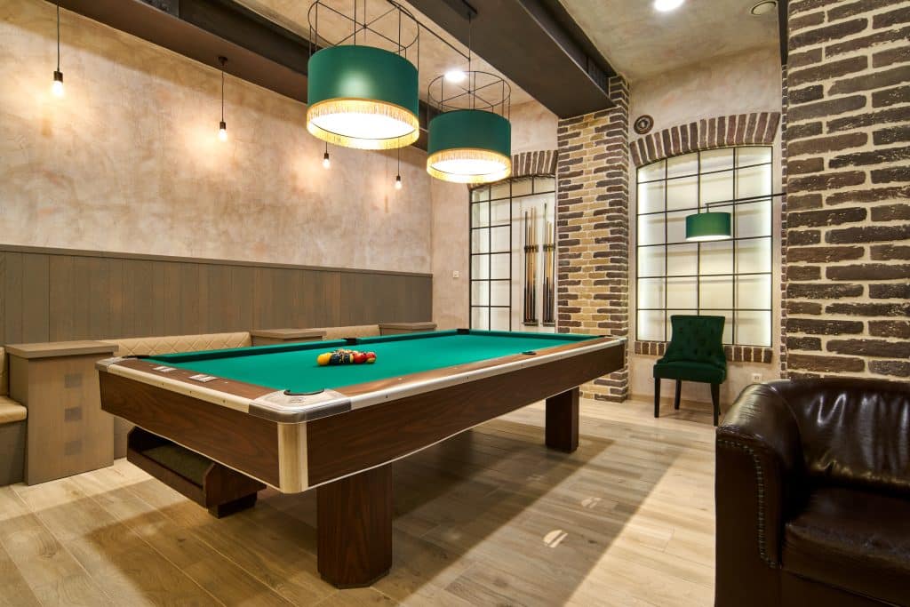 pool table assembly